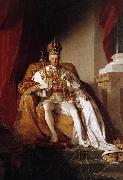 Friedrich von Amerling Portrait of Holy Roman emperor Francis II oil painting picture wholesale